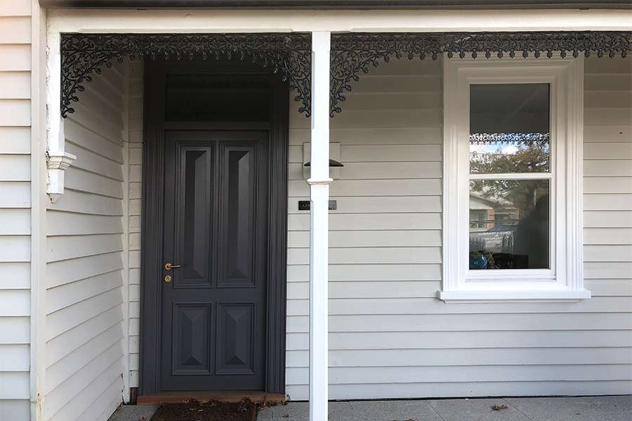 Heritage Windows with entrance door